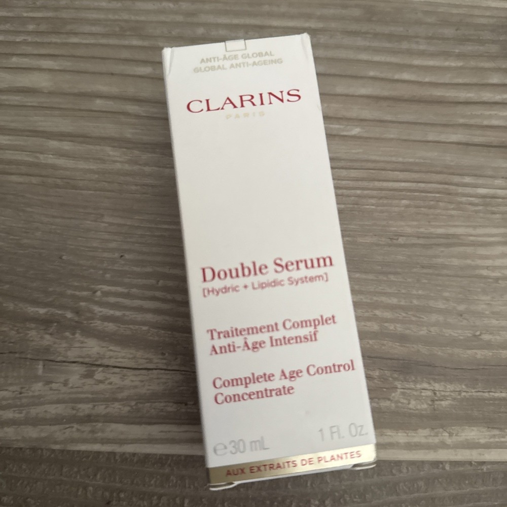 Clarins Double Serum Hydric Lipidic Complete Age Control Concentrate 1 fl. oz.